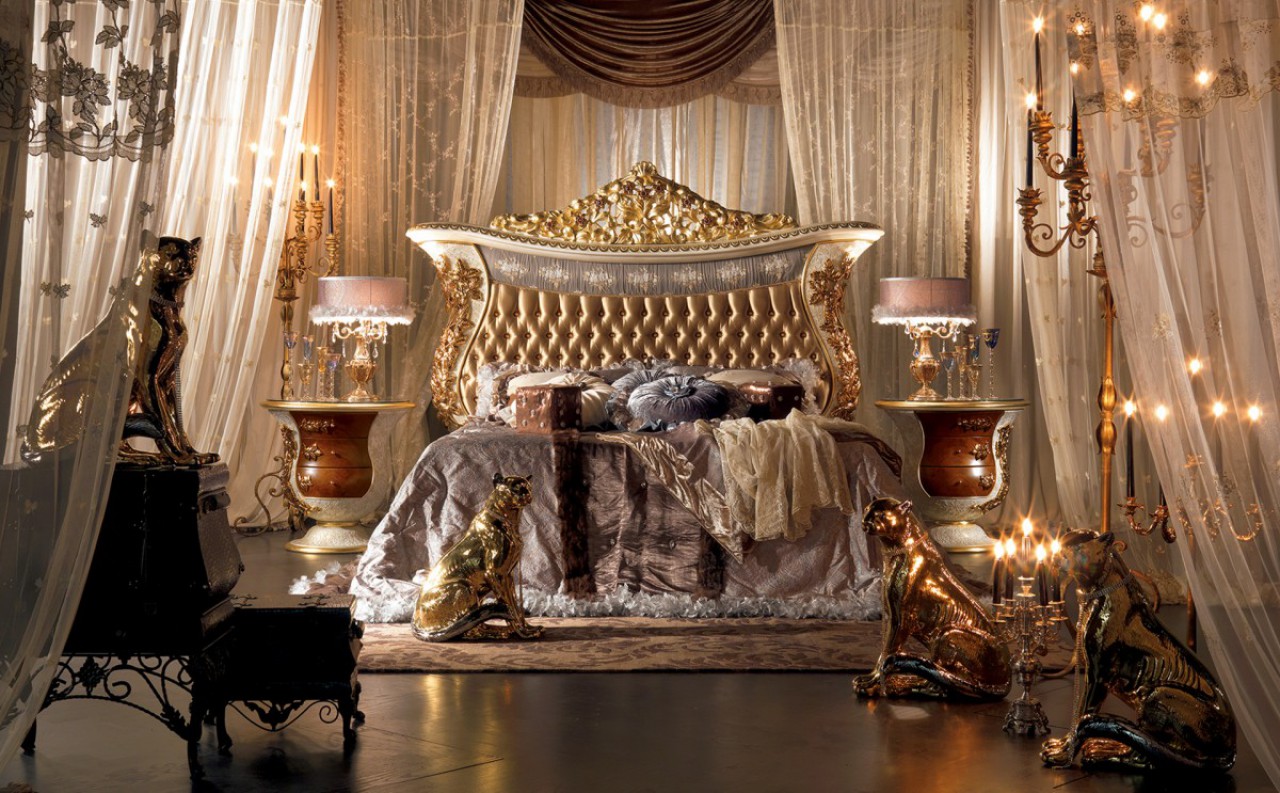 Monza Glamorous Luxury Bedroom Set